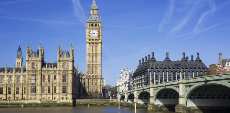 Big Ben and Houses of Parliament, London, UK